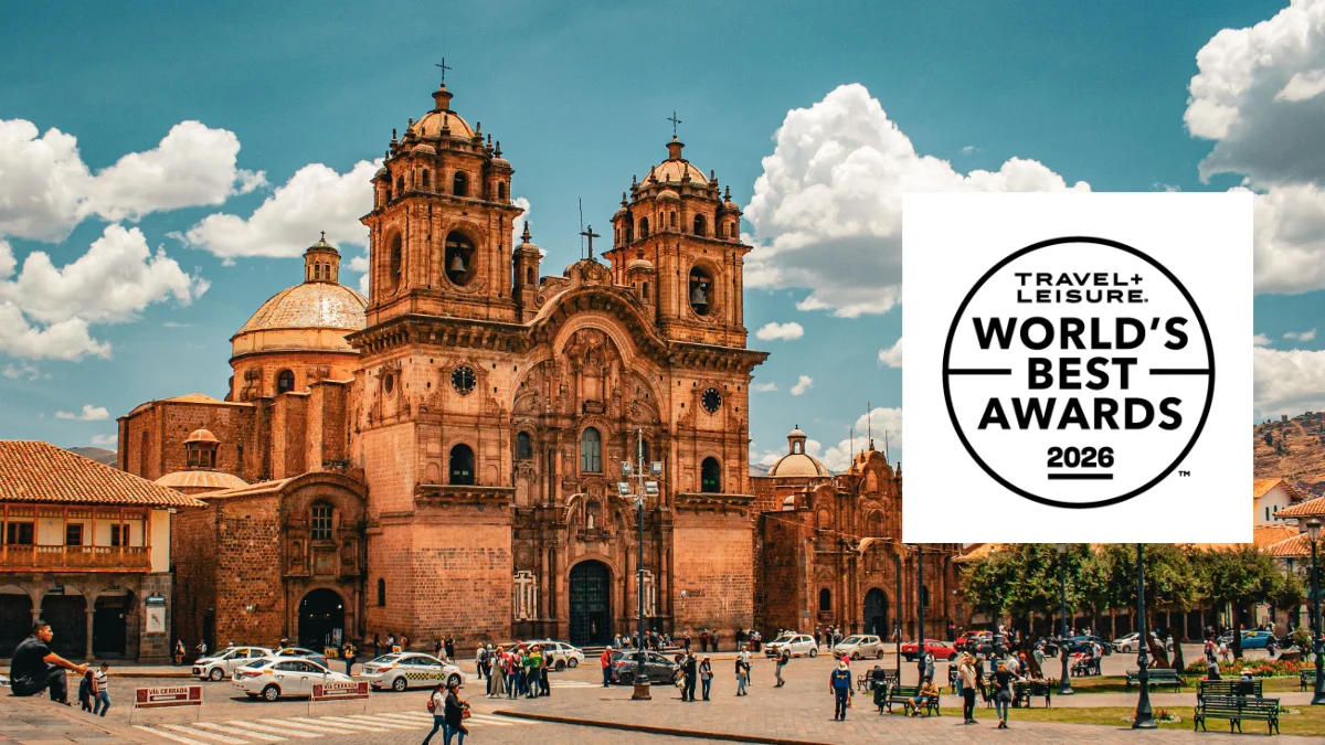 Cusco, mejor ciudad de Centro y Sudamérica en los World's Best Awards 2026 de Travel + Leisure