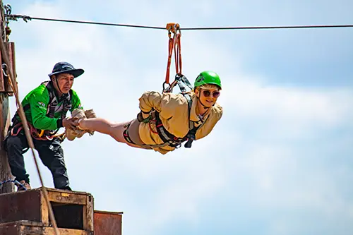Zipline en el Valle Sagrado de los Incas